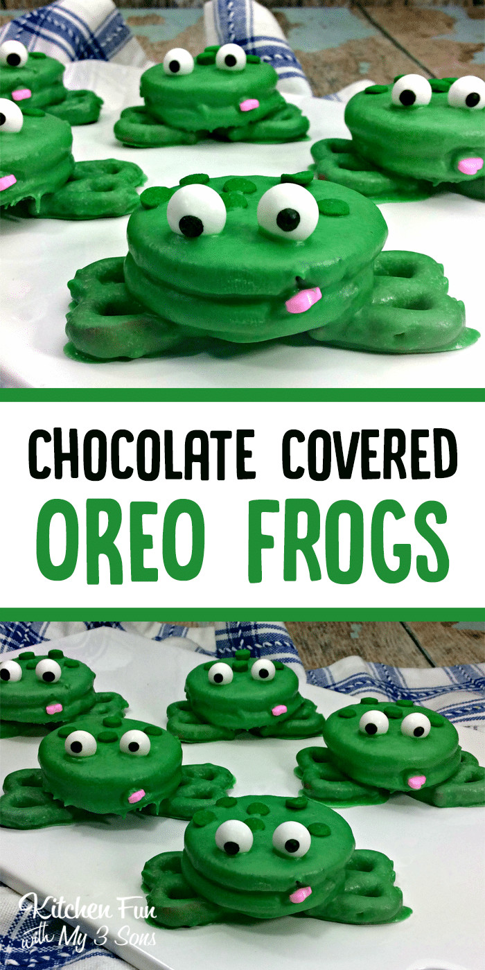 frog oreos
