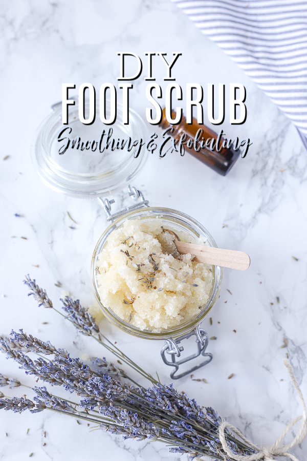 soothing foot scrub