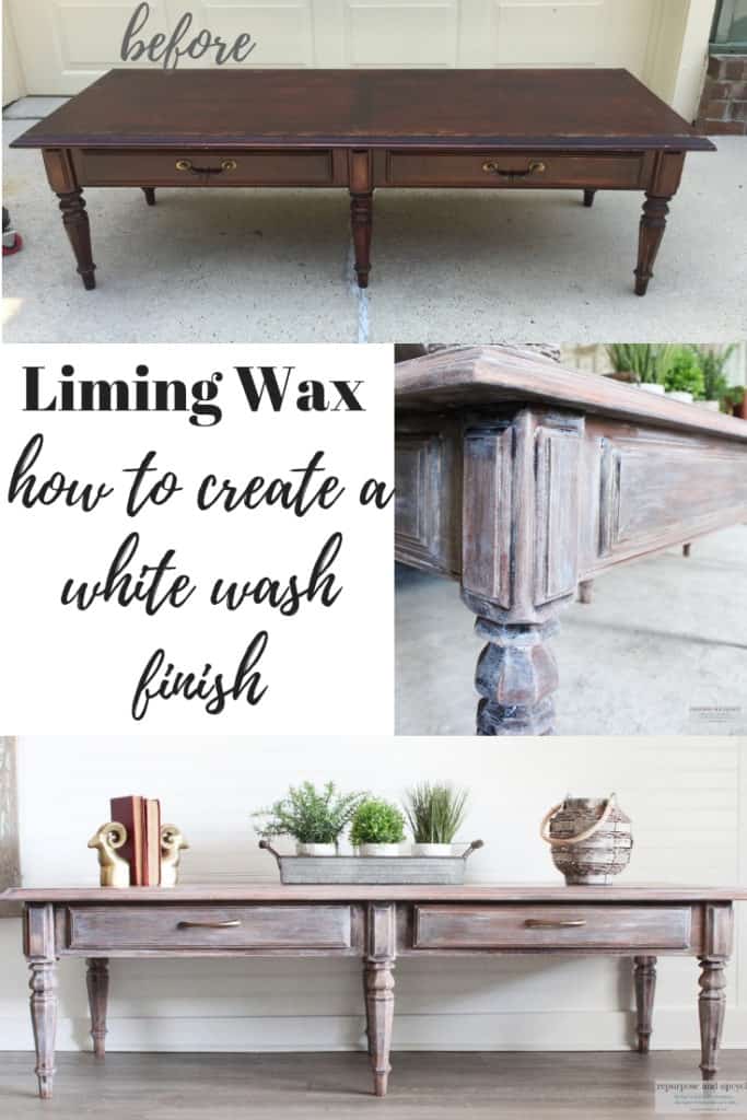 liming wax furniture finish
