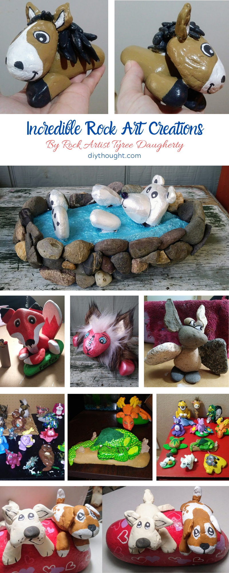 DIY Rock painting