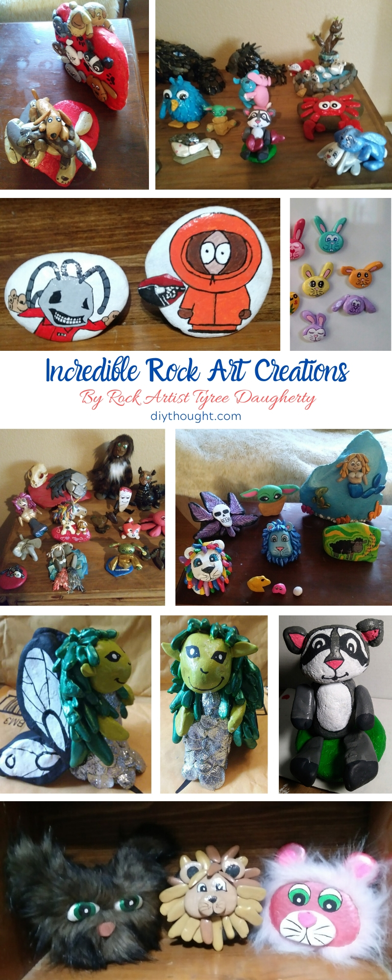 Painted rock art