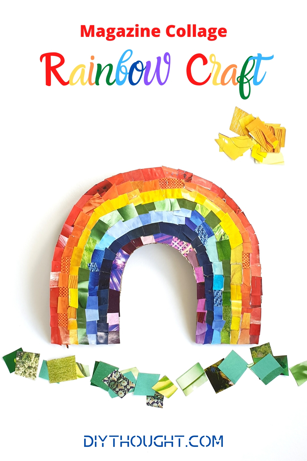 collage rainbow