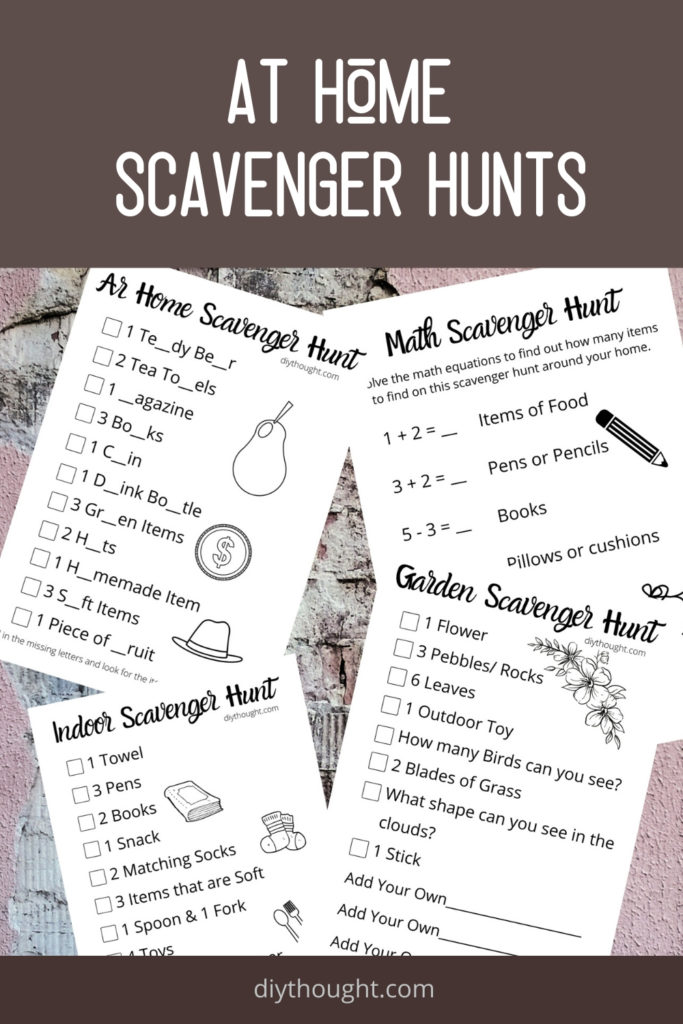at home scavenger hunts