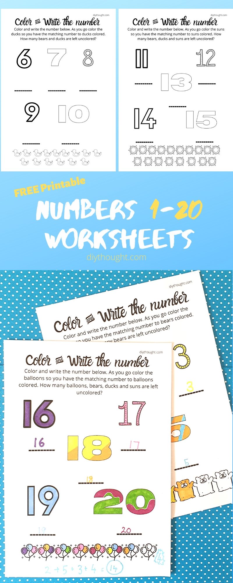 math worksheet printables