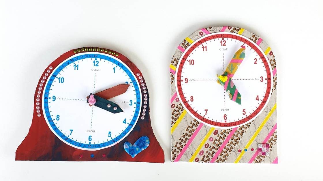 Recycled Box Clock DIY Thought