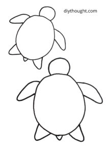 Nature Art Turtle - diy Thought