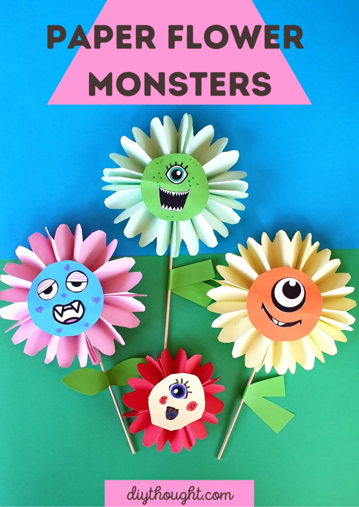 Paper Flower monsters