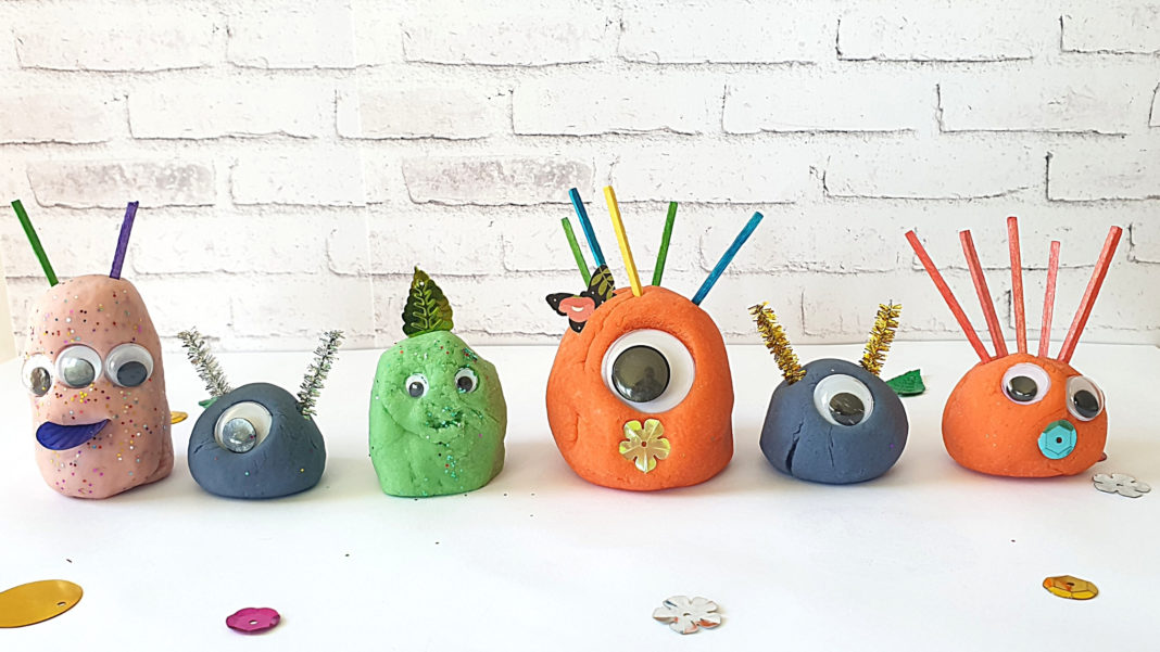 play doh monster