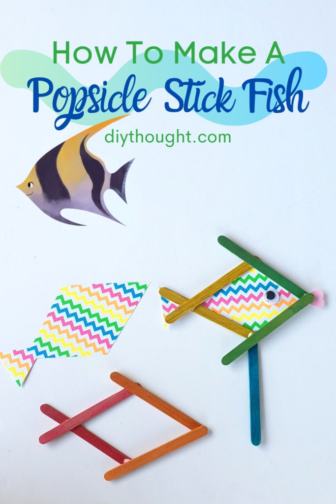 how to make a popsicle stick fish