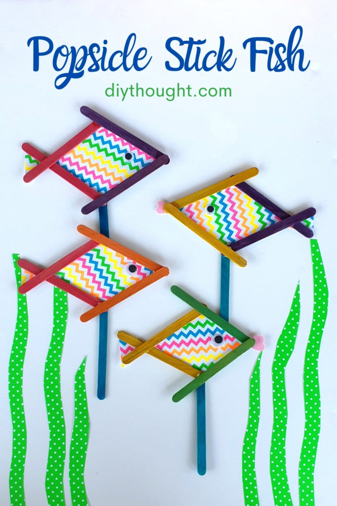 popsicle stick fish craft