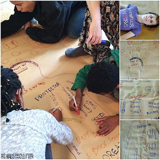 body tracing affiirmations