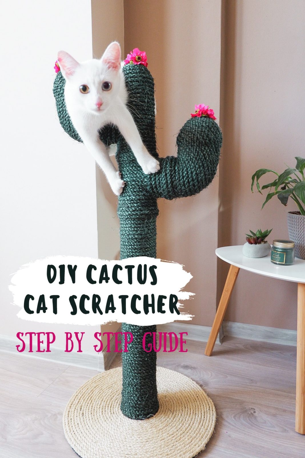 cactus cat scratch post
