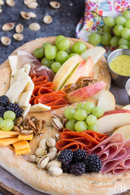 Pretzel Charcuterie/ Grazing Board