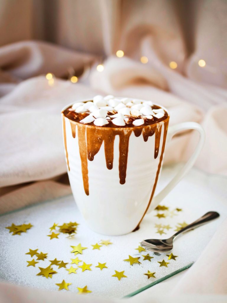 10 Fun Ideas To Celebrate New Year's Eve At Home- hot chocolate
