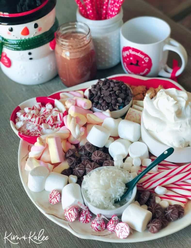 Hot chocolate Charcuterie/ Grazing Board