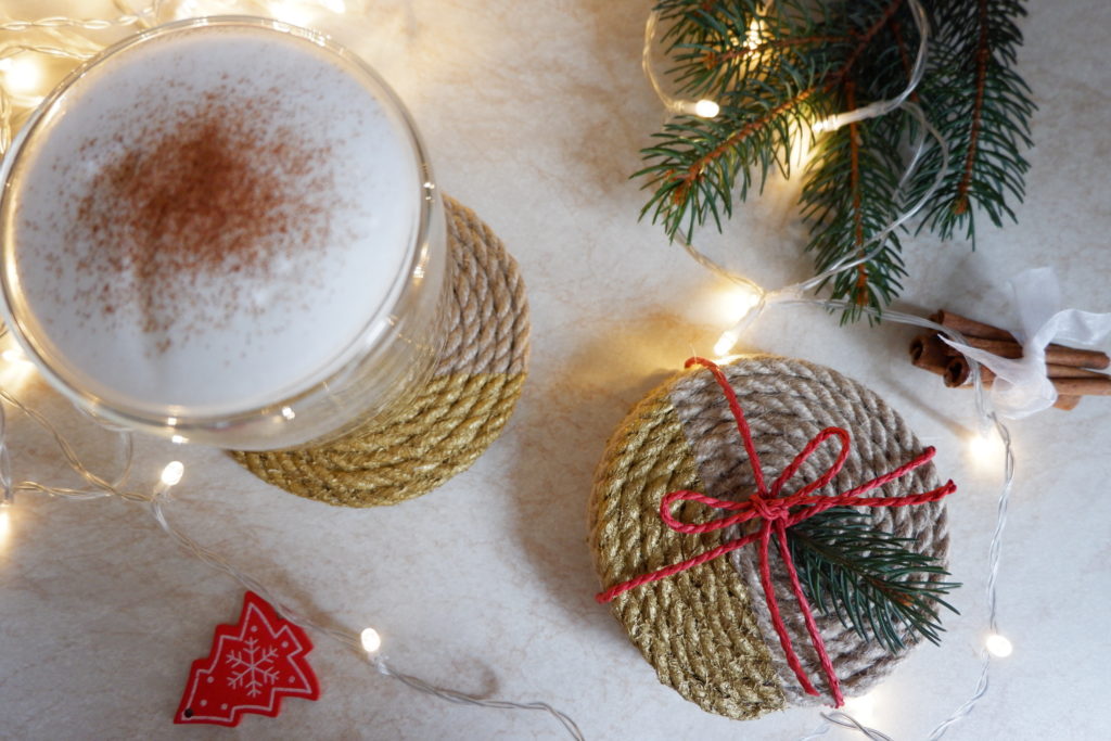 Easy DIY Holiday Coasters