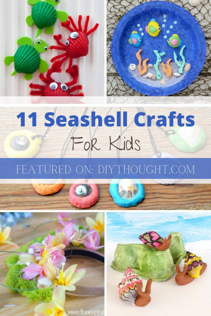 seashell crafts for kids