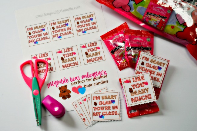 gummy bear cards