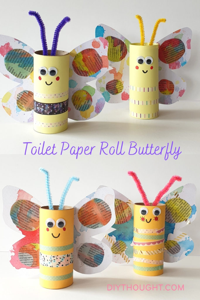 toilet paper roll butterfly