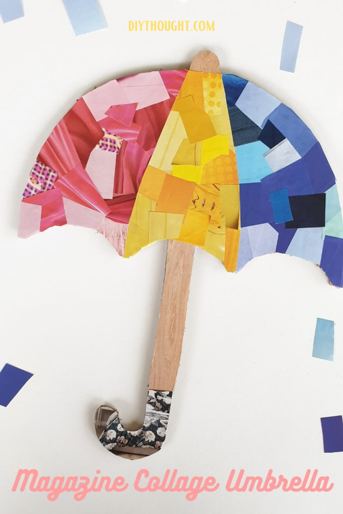 magazine umbrella craft