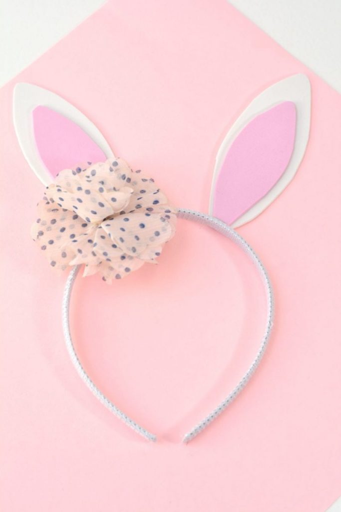 rabbit ears DIY headband