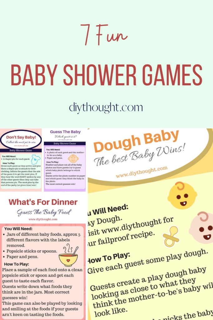 7 Fun Baby Shower Games