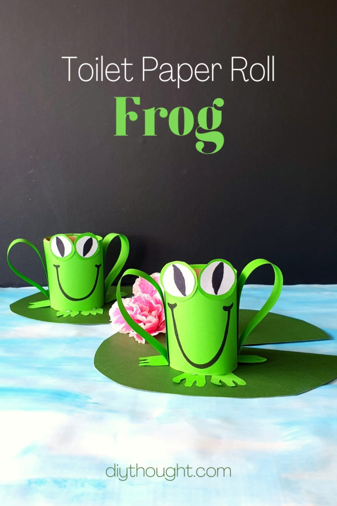 Toilet Paper Roll Frog