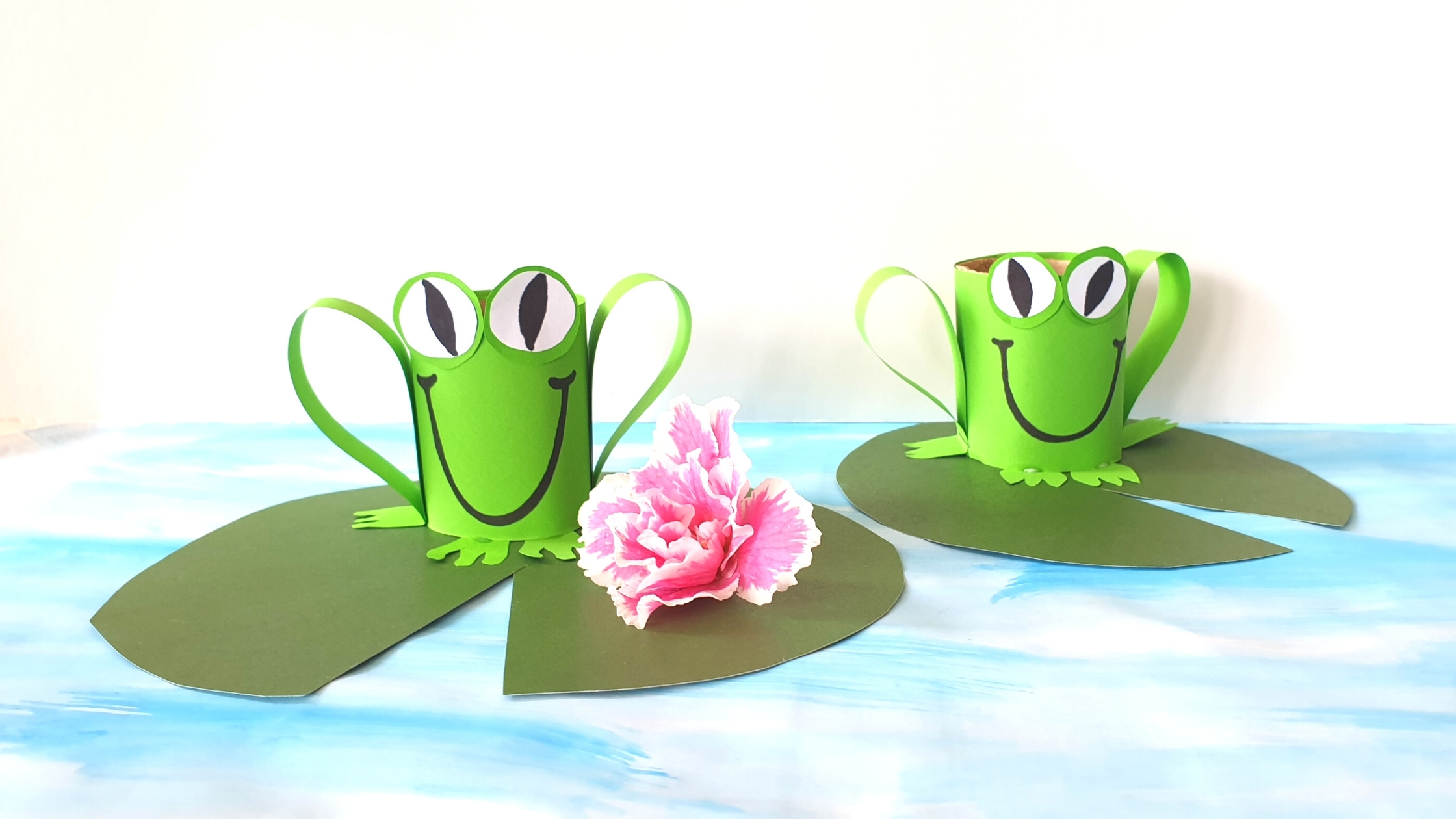 Toilet Paper Roll Frog DIY Thought