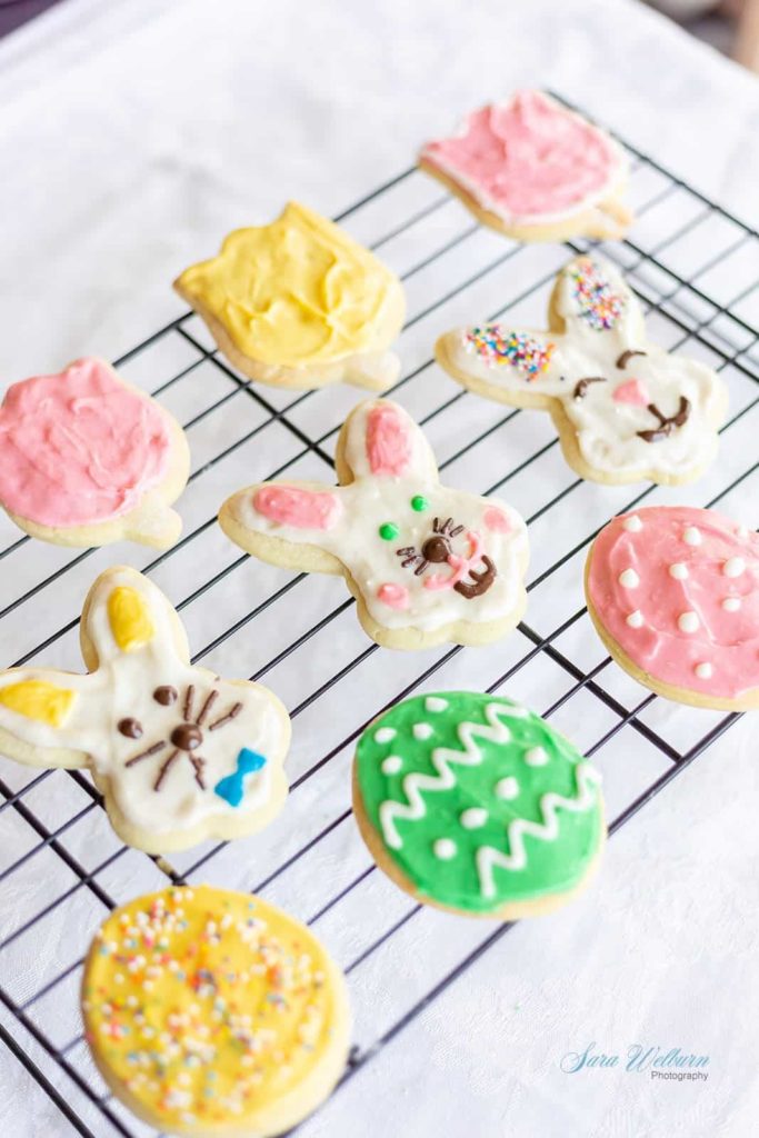 14 Fun Easter Cookie Recipes- sugar cookies