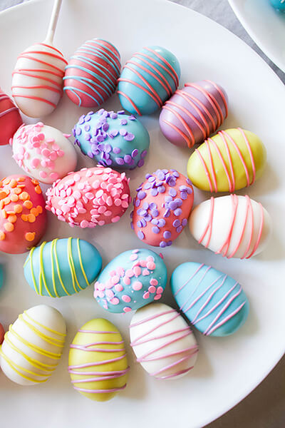cake pop egg cookies