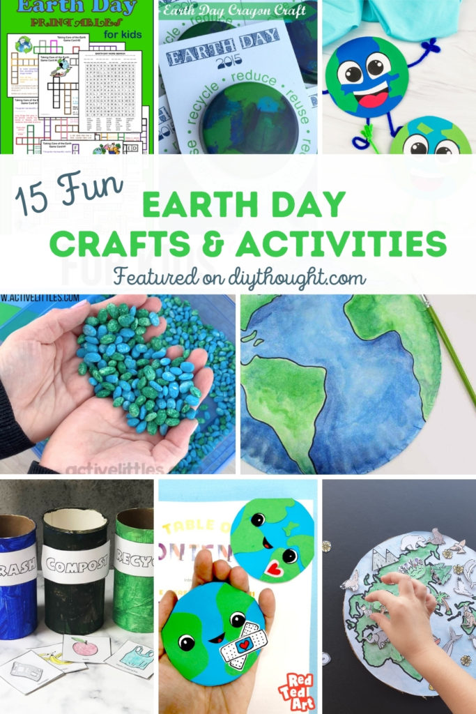 15 fun earth day crafts activities diy thought