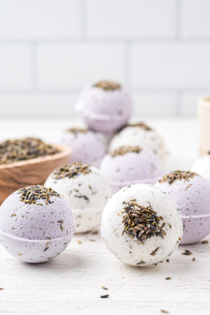 lavender bath bombs