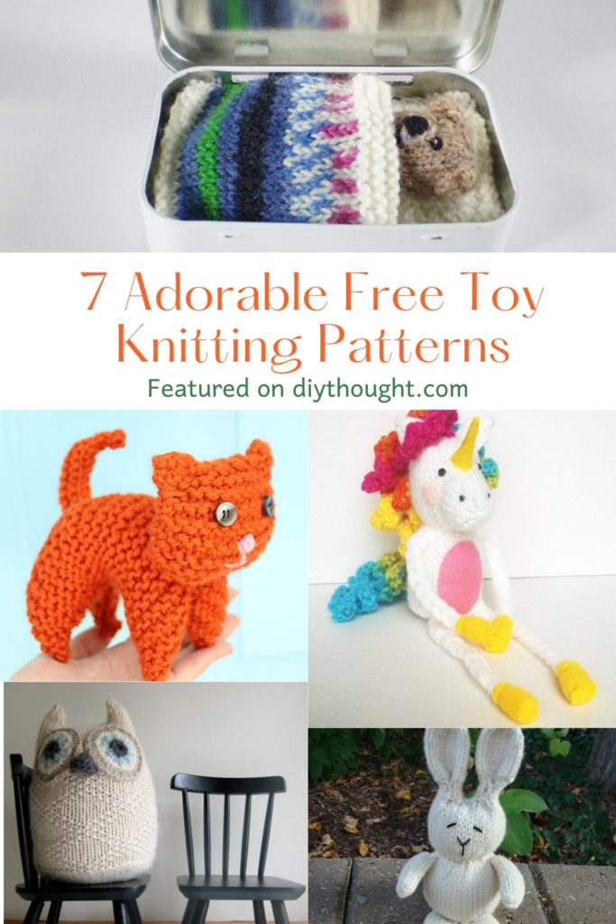 7 Adorable Free Toy Knitting Patterns