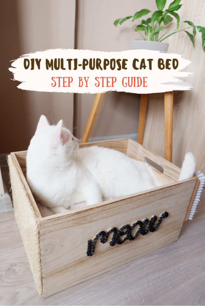 DIY multipurpose cat bed