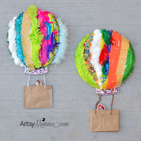 1/6 Hot Air Balloon Crafts