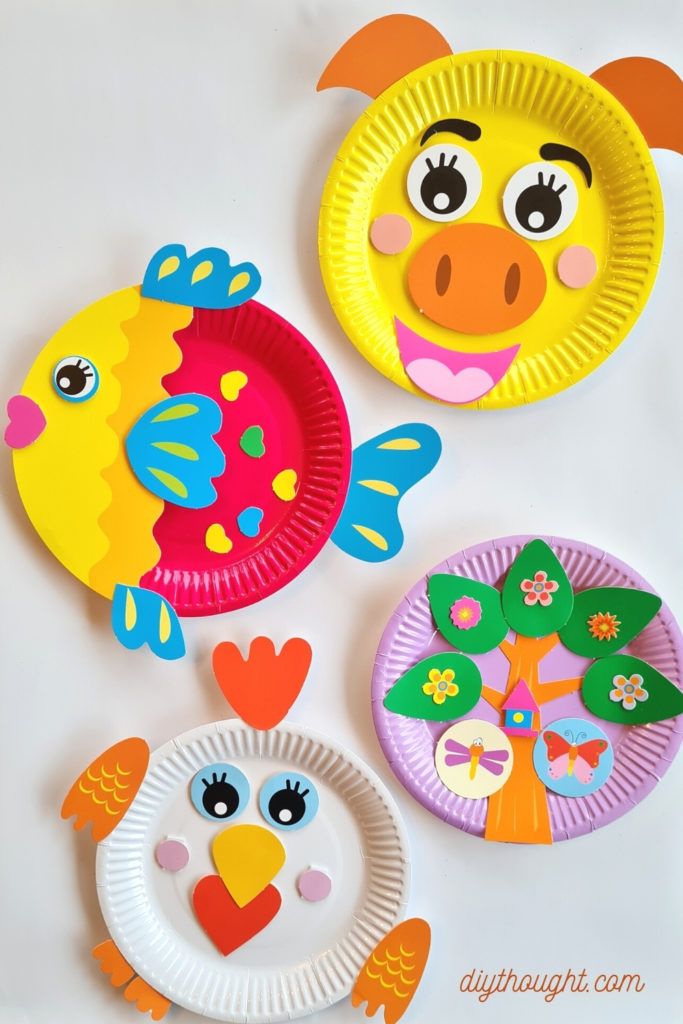 Paper Plate Animals