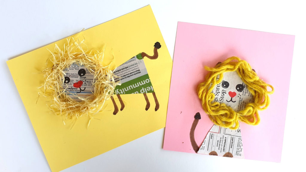 Crafty days in August- lion day