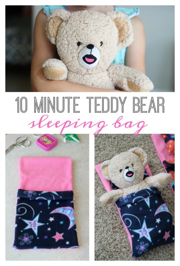 toy sleeping bag DIY
