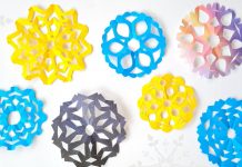 paper snowflake craft