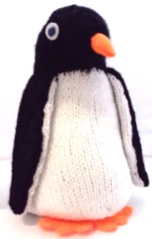 knitted penguin