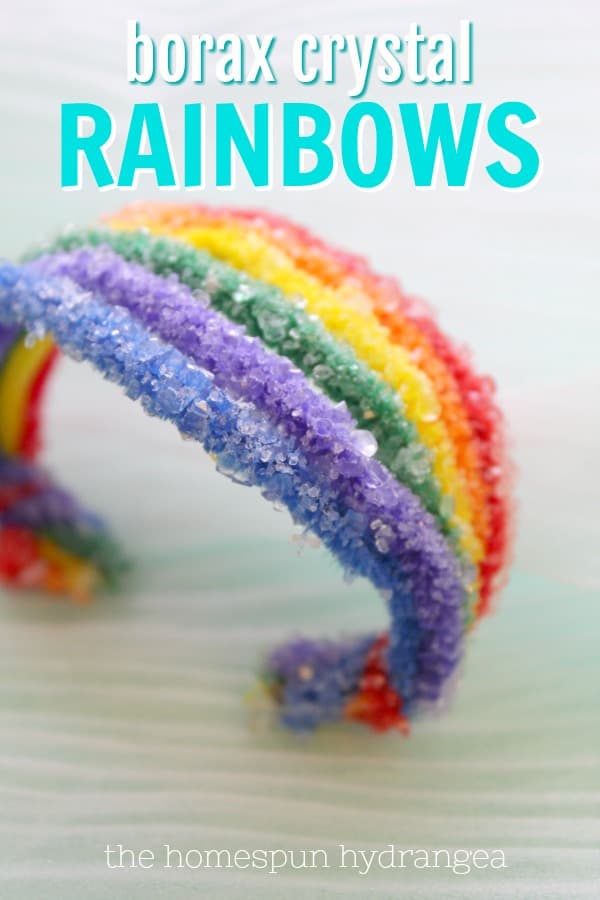 Borax Crystal Rainbows