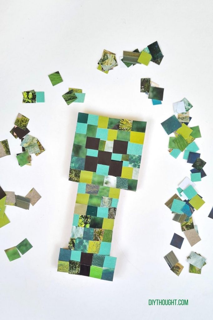 Minecraft Creeper Collage