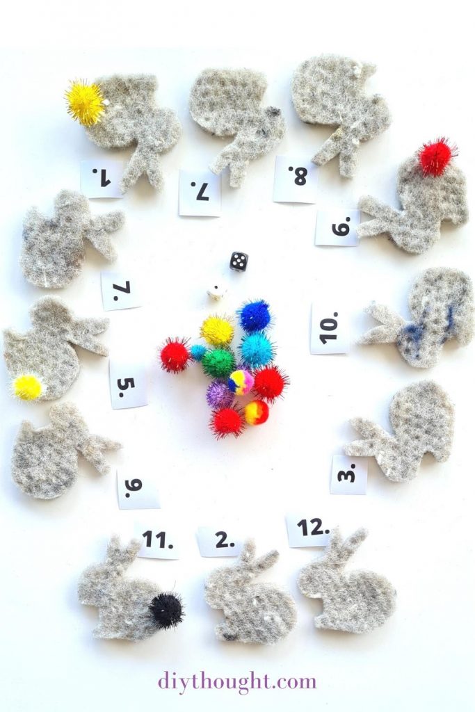 Bunny Tail Math Game
set up