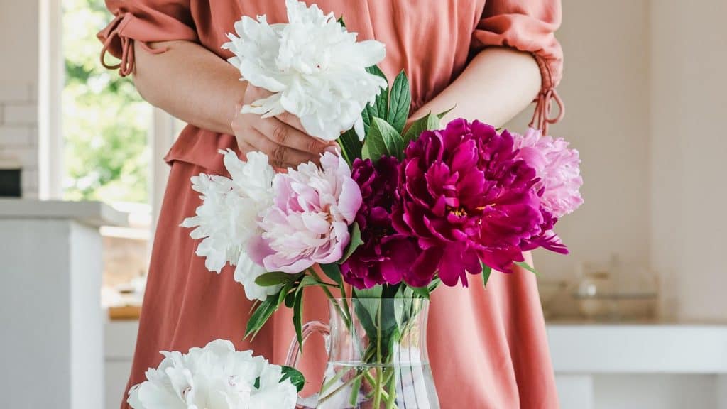 Start with your main flowers