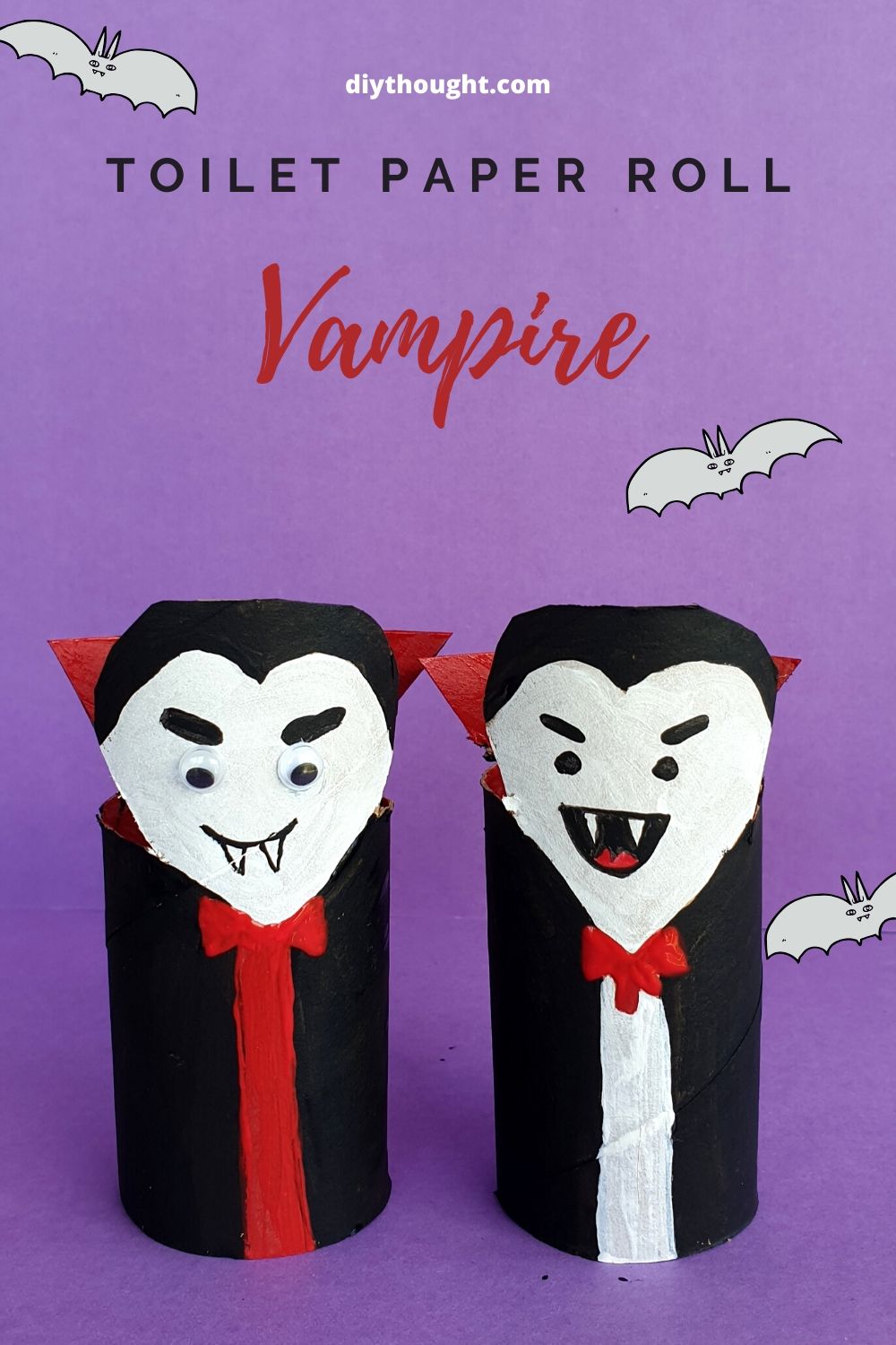Toilet Paper Roll Vampire