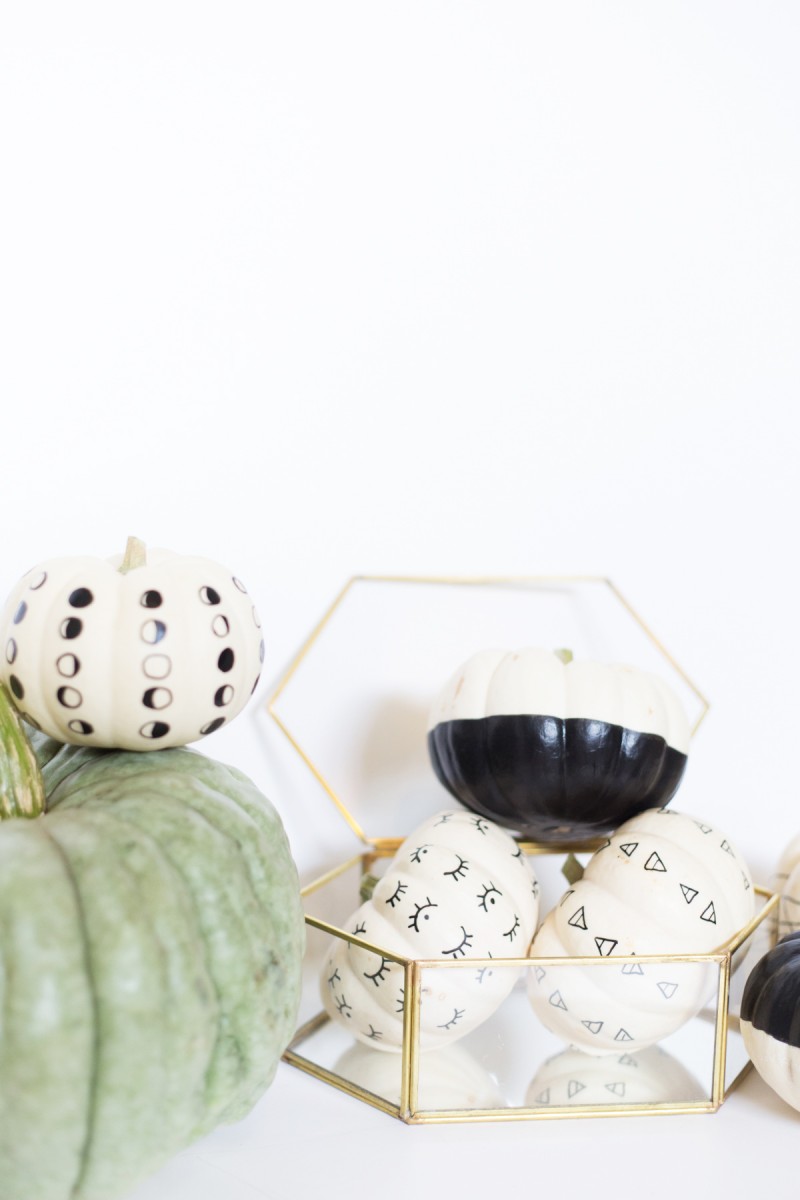 paint pen pumpkins