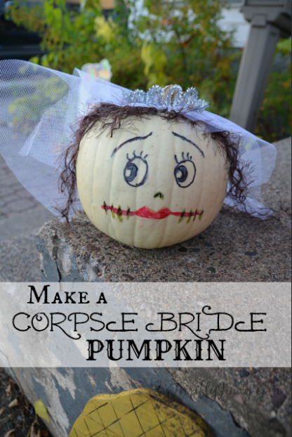 corpse bride pumpkin