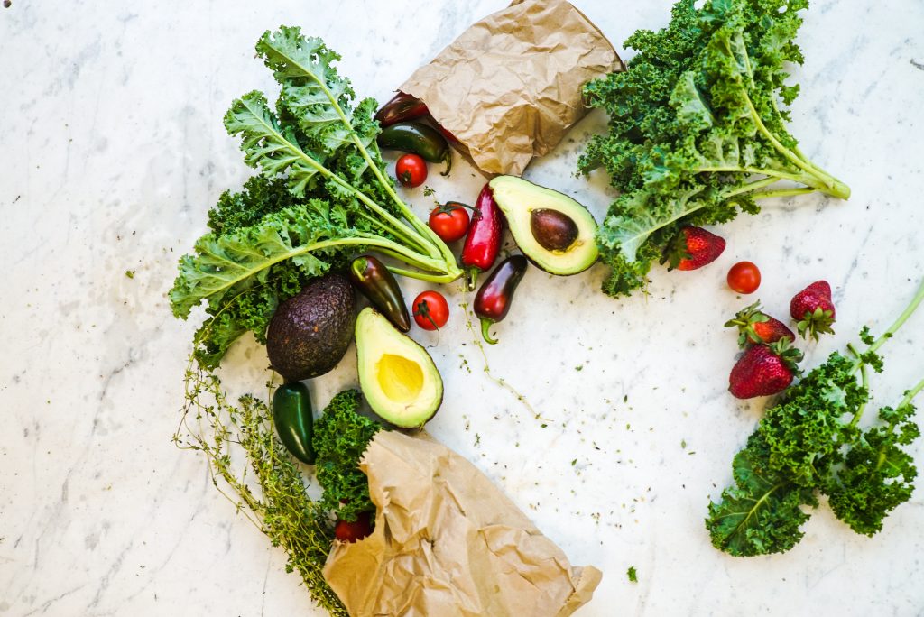 healthy food for good skin
