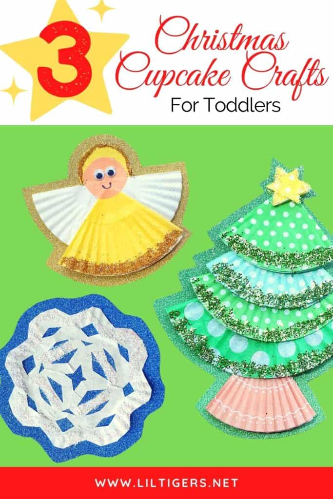 cupcake liner christmas crafts