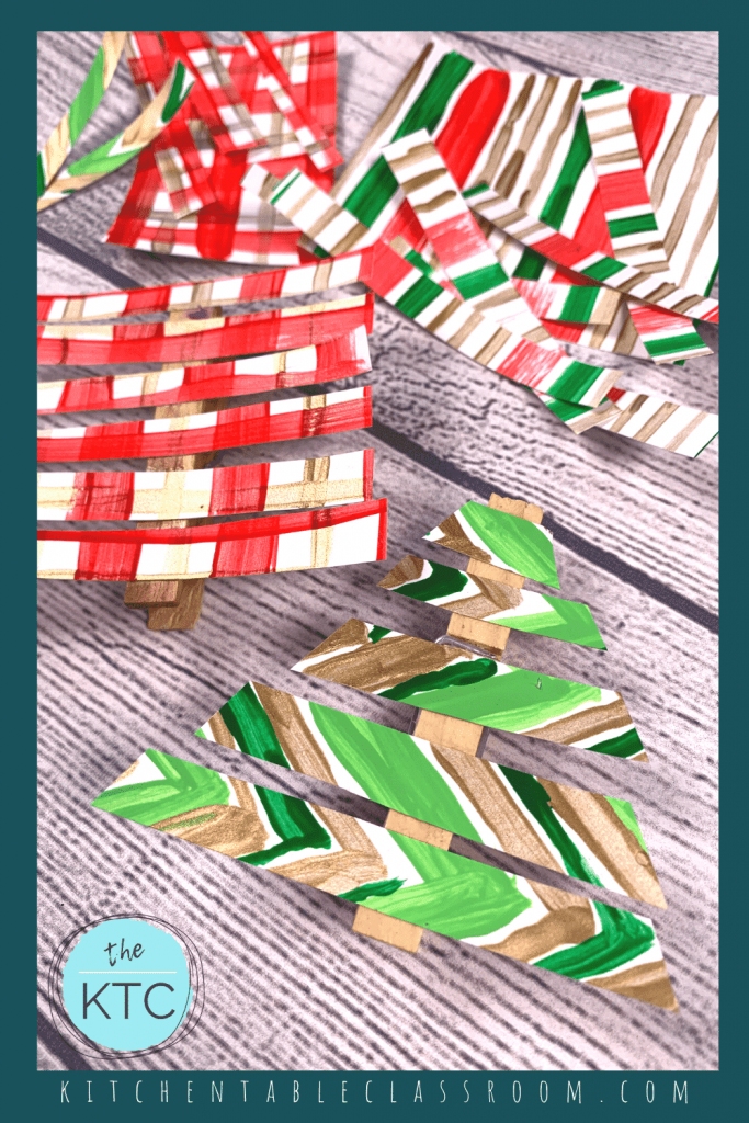 Christmas tree craft